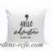 Winston Porter Hartsdale Personalized Hello Adventure Throw Pillow JMSI4367